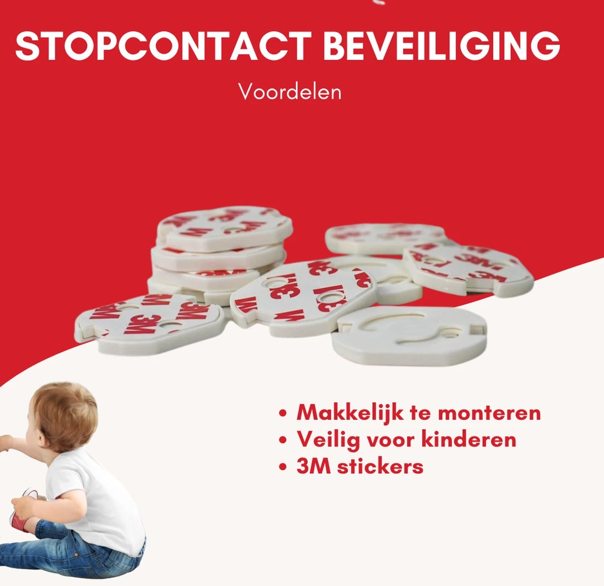 Supertarget Stopcontact Beveiliging 10 Stuks In Plastic Verpakking 3M - Zelfklevende Stopcontact Beveiligers 10 Stuks - Stopcontact Beschermers 10 Stuks - Zelfklevende Stopcontact Beveiligers 10 Stuks - Bescherming - Kind - 10 Stuks 2 Supertarget Stopcontact Beveiliging 10 Stuks In Plastic Verpakking 3M - Zelfklevende Stopcontact Beveiligers 10 Stuks - Stopcontact Beschermers 10 Stuks - Zelfklevende Stopcontact Beveiligers 10 Stuks - Bescherming - Kind - 10 Stuks - Afbeelding 2