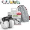 Alpine Muffy Baby - Premium Gehoorbescherming Voor Baby En Peuter - Verstelbaar - SNR 23 DB - Zwart