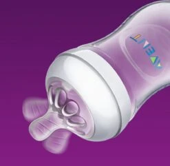 Philips Avent - Natural Babyfles - Langzame Toevoer - 1+ Maanden - 260ml - SCF034/27 -Pasgeborenen En Jonge Kinderen 1200x1170
