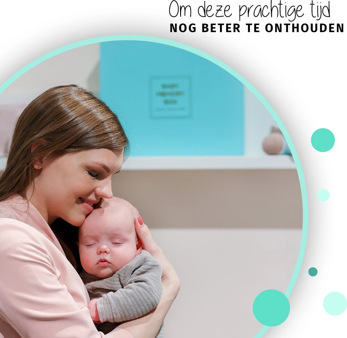 Kraamcadeau Jongen En Meisje - Baby Memory Box – Herinneringsdoos, Babyshower Cadeau - Unisex Geschenkset Mint Groen 5 Kraamcadeau Jongen En Meisje - Baby Memory Box – Herinneringsdoos, Babyshower Cadeau - Unisex Geschenkset Mint Groen - Afbeelding 5