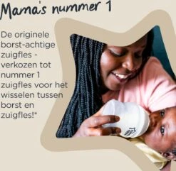 Tommee Tippee Anti-Colic Zuigflessen, Tepelspeen Met Langzame Uitstroomsnelheid En Uniek Anti-koliek Ontluchtingssysteem, 150ml, Verpakking Van 1 Stuk -Pasgeborenen En Jonge Kinderen 1200x1173 3