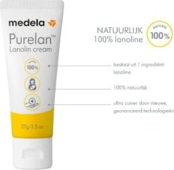 Medela Purelan Tepelzalf Lanoline Tepelcreme Snelle Verlichting Bij Pijnlijke Tepels - Tube 37gr -Pasgeborenen En Jonge Kinderen 1200x1173 5