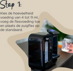 Tommee Tippee Perfect Prep Day & Night - Automtische Flessenbereider - Digitaal Display - Instelbaar Volume - Zwarta 11 Tommee Tippee Perfect Prep Day & Night - Automtische Flessenbereider - Digitaal Display - Instelbaar Volume - Zwarta -Pasgeborenen En Jonge Kinderen 1200x1174 1
