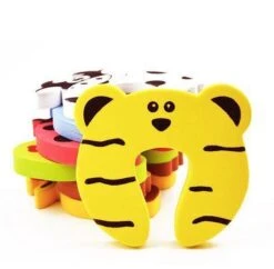 Deurstoppers Schuim Voor Kinderen - Veiligheids Deurstopper Kind / Baby - Klem Bescherming - Vinger Bescherming - Multicolour Dieren - 4 Stuks -Pasgeborenen En Jonge Kinderen 1200x1174 18