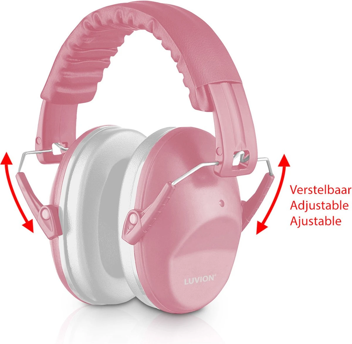 Luvion Gehoorbeschermers - Premium Gehoorbescherming Voor Kinderen - Baby, Peuter En Kind – Dusty Pink 7 Luvion Gehoorbeschermers - Premium Gehoorbescherming Voor Kinderen - Baby, Peuter En Kind – Dusty Pink - Afbeelding 7