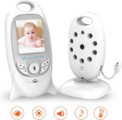 VB601 Babyfoon Baby Monitor Met Camera - Wit JK3 -Pasgeborenen En Jonge Kinderen 1200x1175 9