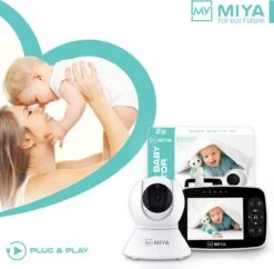 Miya M35 Babyfoon - Babyfoon Met Camera - Draadloze Babyfoon - Video & Audio - Baby Monitor -Pasgeborenen En Jonge Kinderen 1200x1176 10