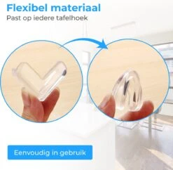 Nuvance - Hoekbeschermer - 12 Stuks - Sterke Stootrand - Hoekbeschermers Voor Tafel - Tafelhoek Beschermers Voor Baby En Kinderen - Transparant -Pasgeborenen En Jonge Kinderen 1200x1178 11