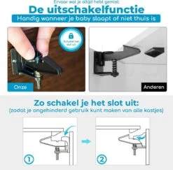 Bablue Kinderslot Kastjes - 5 Stuks - Zwart - Kinderbeveiliging Voor Kasten - Kastslot - Kast Beveiliging Baby - Veiligheidshaakjes - Kastsloten Baby - Kinderslot Kast - Kinderslot Lade - Veiligheidshaakjes Keukenkastjes - Ladeslot - Babyslot 24 Bablue Kinderslot Kastjes - 5 Stuks - Zwart - Kinderbeveiliging Voor Kasten - Kastslot - Kast Beveiliging Baby - Veiligheidshaakjes - Kastsloten Baby - Kinderslot Kast - Kinderslot Lade - Veiligheidshaakjes Keukenkastjes - Ladeslot - Babyslot -Pasgeborenen En Jonge Kinderen 1200x1179 12