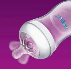 Philips Avent SCF033/15 Natural Babyfles - 1m+ - Voor Langzame Toevoer -Pasgeborenen En Jonge Kinderen 1200x1180 2
