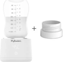 MyBambini's Bottle Warmer Pro™ - Draagbare Baby Flessenwarmer Voor Onderweg - Wit - Geschikt Voor MAM, Lansinoh, NIP & Nanobebe (brede Hals) -Pasgeborenen En Jonge Kinderen 1200x1181 1