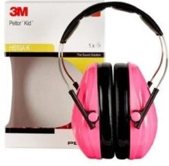 3M Peltor H510AKPC1 Gehoorkap Met Hoofdbeugel Kids Neon Roze -Pasgeborenen En Jonge Kinderen 1200x1182 3