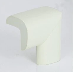 Merkloos 4 Stuks - Tafel Hoekbeschermers Set - Tafelhoek Beschermers - Beschermhoeken - Veiligheid Baby Peuter En Kind - Zelfklevende Tafelhoek Beschermers - Wit - Met Bevestiging Materiaal - Zelfklevende Buffers - Tafelbuffer - Schuim - Foam Materiaal