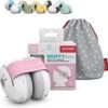 Alpine Muffy Baby - Premium Gehoorbescherming Voor Baby En Peuter - Verstelbaar - SNR 23 DB - Roze