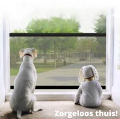 Traphekje - Traphekje Zonder Boren - Traphekje Oprolbaar - Traphekje Hond - Traphekje Zwart - Traphekje Dieren - Kinderhekje - Veiligheidshekje Voor Baby - 110 X 74 CM -Pasgeborenen En Jonge Kinderen 1200x1186 11