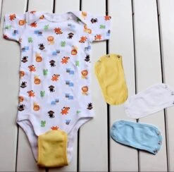 Hiden Unisex Baby Rompertje Extender One Size -Pasgeborenen En Jonge Kinderen 1200x1186 17