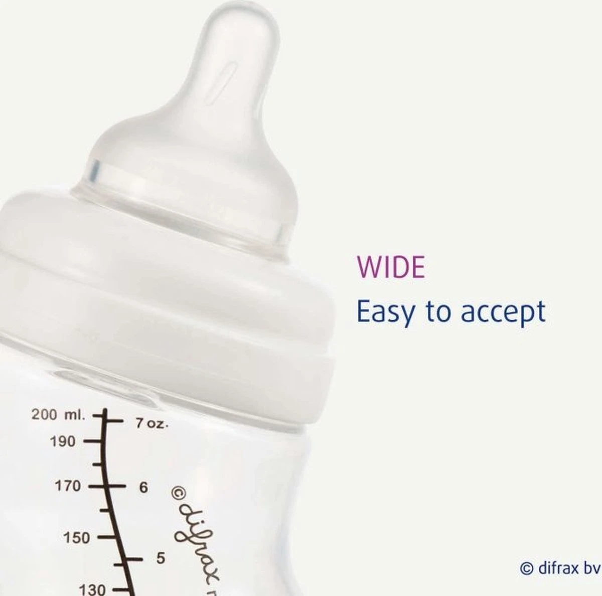 Difrax Flessenspeen Papspeen Wide/Breed - Maat XL - 2 Stuks 7 Difrax Flessenspeen Papspeen Wide/Breed - Maat XL - 2 Stuks - Afbeelding 7