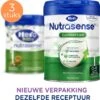 Hero Baby Nutrasense Comfort+ 1 - Flesvoeding Van 0 Tot 6 Maanden - 3 X 700 Gram