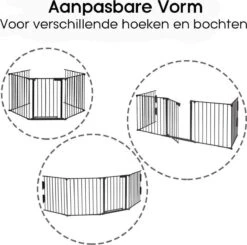 Veiligheidshekje Voor Kinderen - Openhaard Hek- Multifuctioneel Hek - Kachelhek - 310CM - 7.5 KG -Pasgeborenen En Jonge Kinderen 1200x1189 24
