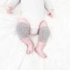 Baby Kniebeschermers - Knie Kruipen Beschermers - Grijs - 1 Paar - DisQounts