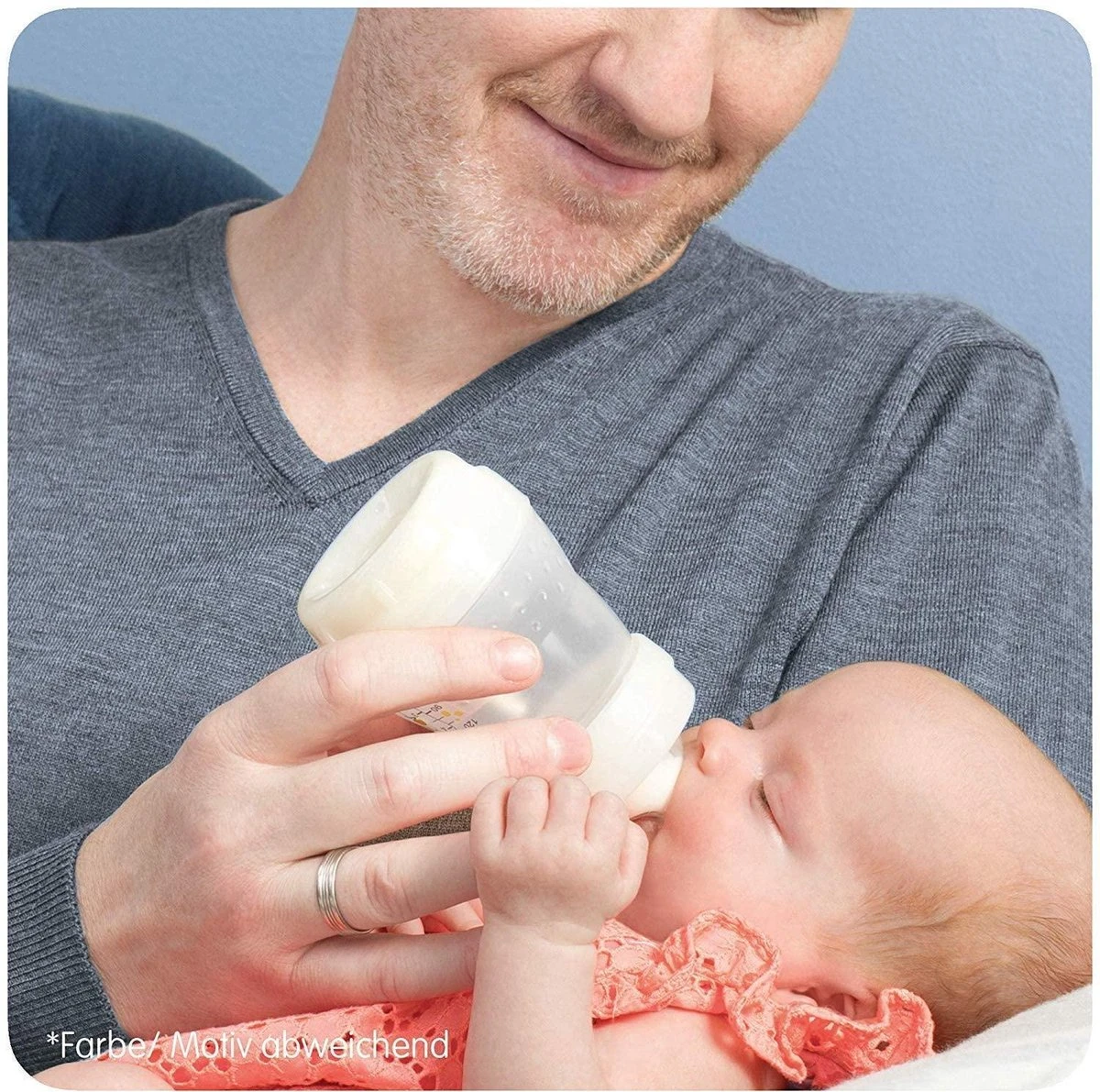 Mam Easy Anti Colic Zuigfles 130ml | Wit Met Fopspeen | Vanaf 0 Maanden | Ideale Drinkfles In Combinatie Met Borstvoeding 4 Mam Easy Anti Colic Zuigfles 130ml | Wit Met Fopspeen | Vanaf 0 Maanden | Ideale Drinkfles In Combinatie Met Borstvoeding - Afbeelding 4