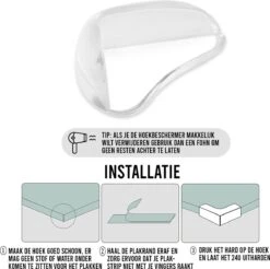 Hoekbeschermers 12 Stuks Tafel Hoekbeschermer Baby - Transparant Ronde L Vorm -Pasgeborenen En Jonge Kinderen 1200x1193 15