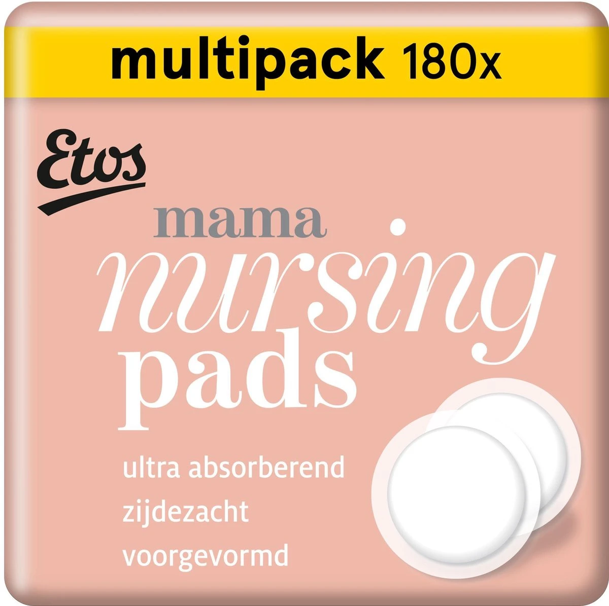 Etos Zoogcompressen - Voor Mama - 180 Stuks (6 X 30 Stuks) 1 Etos Zoogcompressen - Voor Mama - 180 Stuks (6 X 30 Stuks)