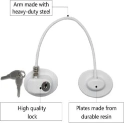 Merkloos M.W. Sloten-Rode Zeer Sterke 3M-Lade Slot-Kastenslot-Kinder Beveiliging-Deur Slot-Kinderslot Kastjes- Babyslot-Kinderslot -Pasgeborenen En Jonge Kinderen 1200x1196 25