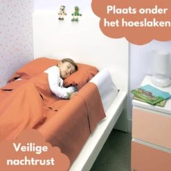 Thuiser Opblaasbare Bedrand Met Flap - 120CM - Bedrand Kinderen - Bedhekje - Bedhek - Bedbumper - Bedrail - Bedrand Baby - Uitvalbescherming - Bedbeveiliging - Uitvalbeveiliging Bed - Bedhekjes - Bedhekje Peuter - Valbeveiliging Bed - Bedhekje Safety -Pasgeborenen En Jonge Kinderen 1200x1197 24