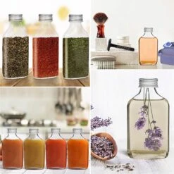 Belle Vous Mini 100ml Glazen Flask Likeur Flessen Met Zilveren Doppen & Trechter (20 Pak) – Lege Schroefdop Miniatuur Flessen Voor Huwelijk & Feesten – Alcohol, Schnaps, Whisky, Shots & Drankjes -Pasgeborenen En Jonge Kinderen 1200x1198 17