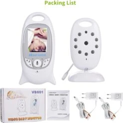 VB601 Babyfoon Baby Monitor Met Camera - Wit JK3 -Pasgeborenen En Jonge Kinderen 1200x1198 28