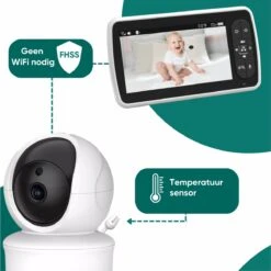 Babyfoon HD Camera Met Spraakfunctie - Babycam 10 Babyfoon HD Camera Met Spraakfunctie - Babycam -Pasgeborenen En Jonge Kinderen 1200x1198 30