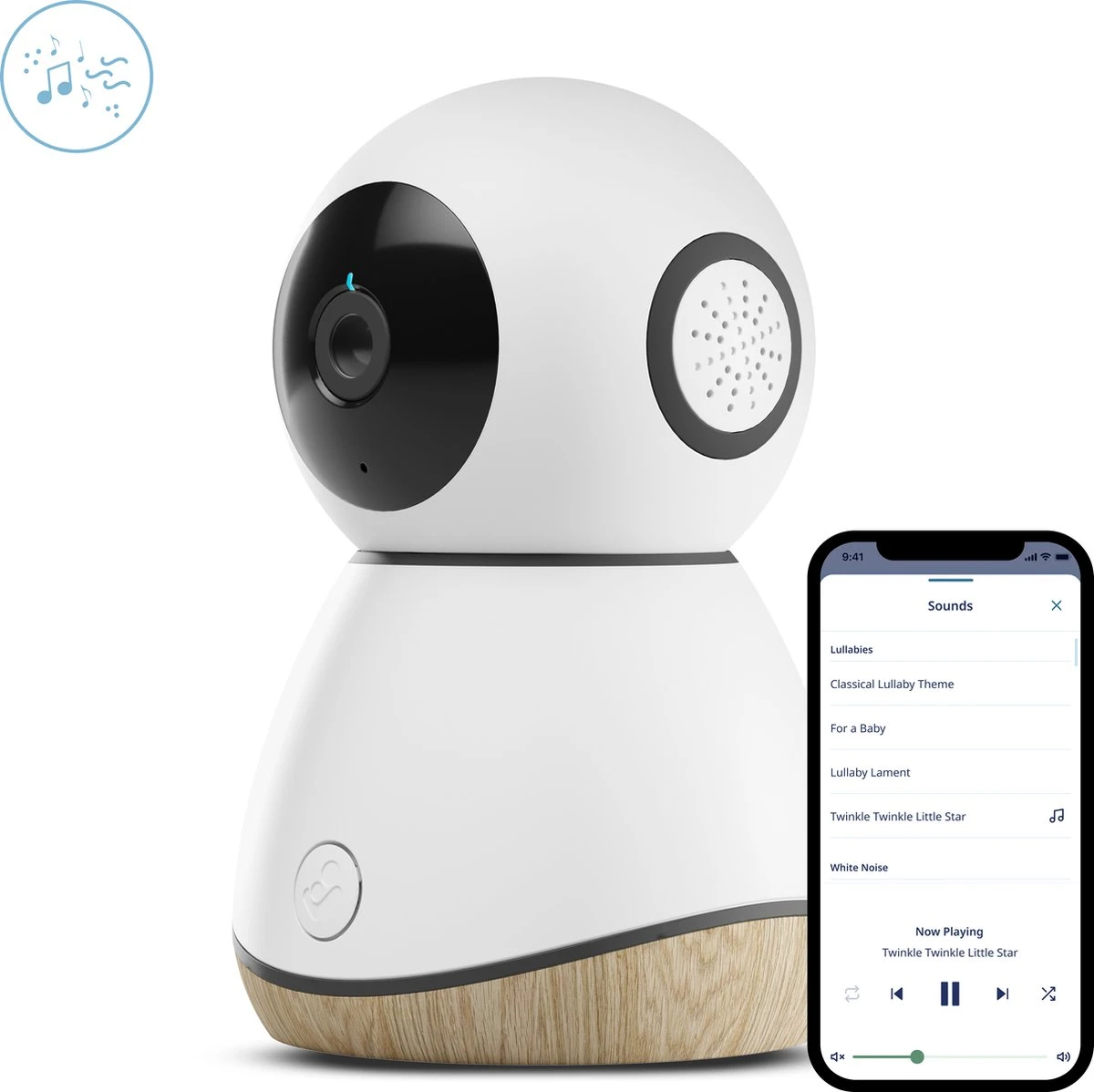 Maxi-Cosi Connected Home - See Babyfoon - Babyfoon Met App - Altijd Dichtbij - Geluid En Bewegingsdetectie 5 Maxi-Cosi Connected Home - See Babyfoon - Babyfoon Met App - Altijd Dichtbij - Geluid En Bewegingsdetectie - Afbeelding 5