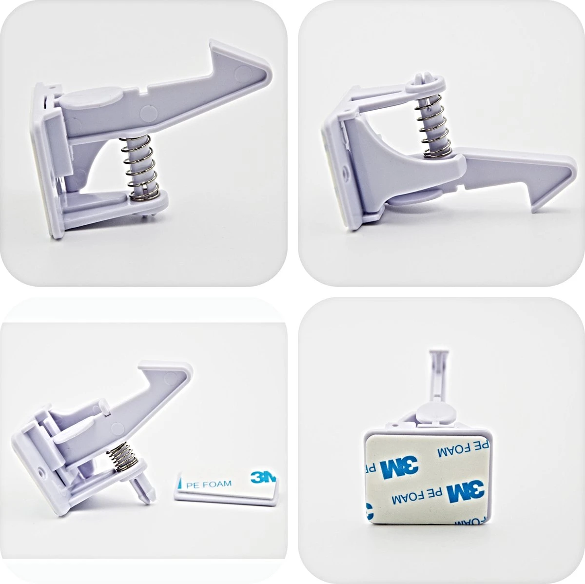 YEMpro - Kinderslot Kastjes - Kast En Lade Beveiliging - 12 Stuks - Veiligheid Voor Baby Kinderen- Zelfklevend - Onzichtbaar - Veiligheidshaakjes - Kastsloten - Ladeslot - 4 Stuks 3M Stopcontactbeveiliging 3 YEMpro - Kinderslot Kastjes - Kast En Lade Beveiliging - 12 Stuks - Veiligheid Voor Baby Kinderen- Zelfklevend - Onzichtbaar - Veiligheidshaakjes - Kastsloten - Ladeslot - 4 Stuks 3M Stopcontactbeveiliging - Afbeelding 3