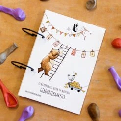 Juulz Illustrations - Bewaarbundel Geboortekaarten - Kraamcadeau - Geboortekaartjes Bewaren - Bewaarbundel