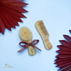 Merkloos Gepersonaliseerd Houten Kam En Borstel Setje - Genderneutraal Baby Cadeau - Borstelset - Hawsaz.nl Cadeau - Kraamcadeau - Babycadeau - Cadeau Voor Tweeling - Kraamcadeau Met Naam - Verzorgingsset - Kado Voor Jonge Meisje - Geboortecadeau Met Naam -Pasgeborenen En Jonge Kinderen 1200x1200 1070