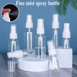 Merkloos 20 Stuks Spuitfles, Klein Navulbaar Draagbare Kunststof Verstuiver, Lege Plastic Parfumverstuiver, Fijne Nevel Doorzichtig Reisverstuiver, Flessen Voor Etherische Oliën, Parfum, Cosmetica (30ml) -Pasgeborenen En Jonge Kinderen 1200x1200 11