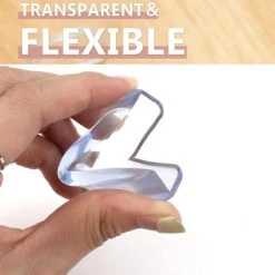 Merkloos Hoekbeschermers 8 Stuks - 3M - Tafelhoek Beschermers - Beschermhoeken - Zelfklevende Tafelhoek Beschermers - Transparant - -Pasgeborenen En Jonge Kinderen 1200x1200 1148