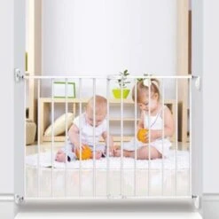 Noma Uitschuifbaar Traphekje - Veiligheidshekje - Wit - Metaal -Pasgeborenen En Jonge Kinderen 1200x1200 1154