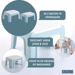 Opstapje Blauw Wit 21cm Krukje Kinderen Krukje Opstapkrukje Keuken Krukje Badkamer Toilet Opstapje Kind Opstapjes Volwassenen Opstapje Keuken Trapje Om Op Te Zitten -Pasgeborenen En Jonge Kinderen 1200x1200 1172