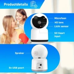 Full HD 1080p Wifi Babyfoon Pro - Baby - Beveiligingscamera - Babyfoon Met Camera - Geluid En Bewegingsdetectie - Huisdiercamera - Tuya Smart 15 Full HD 1080p Wifi Babyfoon Pro - Baby - Beveiligingscamera - Babyfoon Met Camera - Geluid En Bewegingsdetectie - Huisdiercamera - Tuya Smart -Pasgeborenen En Jonge Kinderen 1200x1200 1179