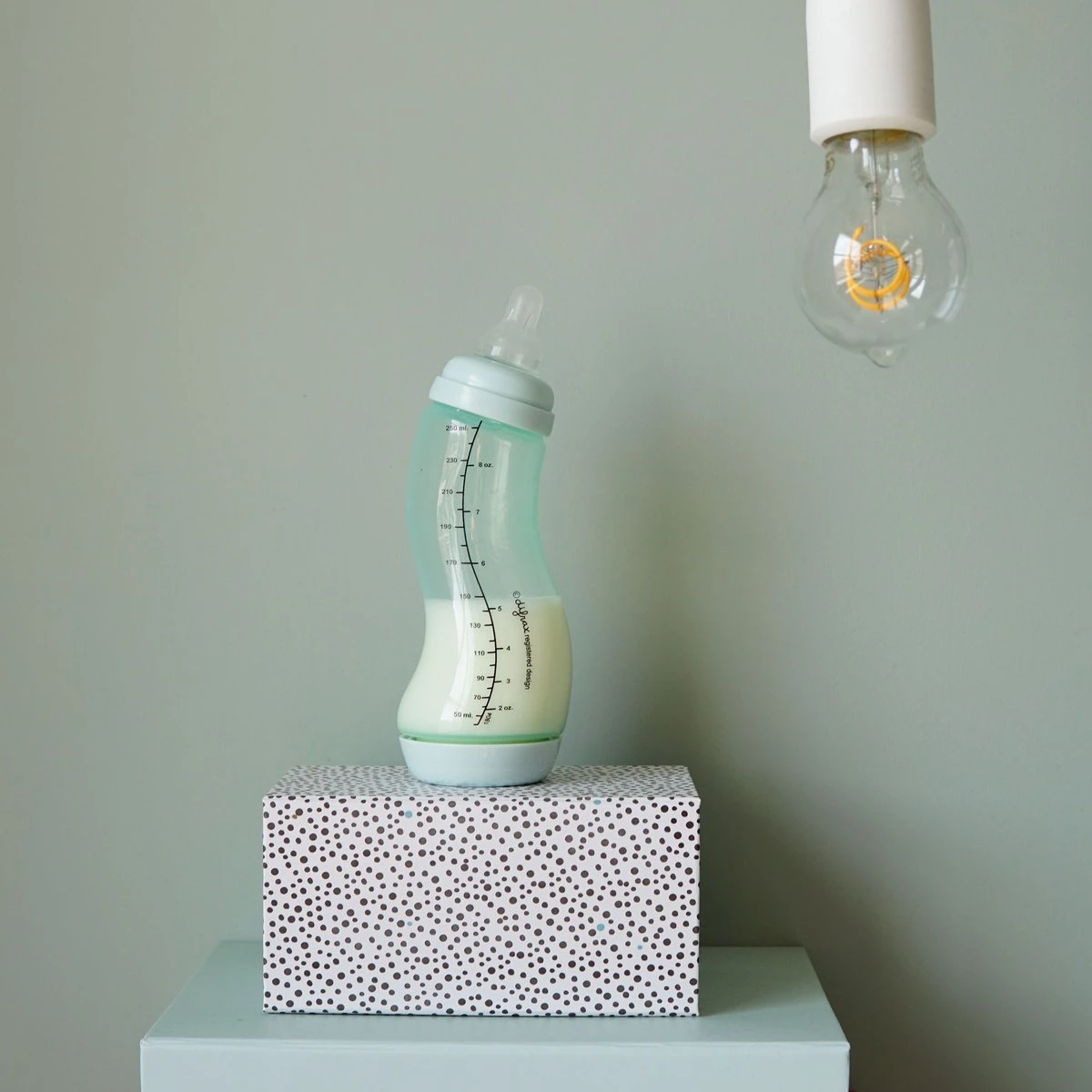 S-babyfles - Natural - 250 Ml - Mint 4 S-babyfles - Natural - 250 Ml - Mint - Afbeelding 4