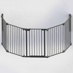 Noma 5 Panelen Veiligheidshek - Roomdivider - Tot 315 Cm - Zwart -Pasgeborenen En Jonge Kinderen 1200x1200 1190