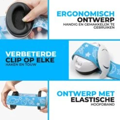 Baby Gehoorbescherming - Blauw - Oorbeschermers Voor Baby's - Verstelbare Baby Gehoorbescherming - SNR 25dB -Pasgeborenen En Jonge Kinderen 1200x1200 1192