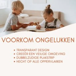 Supertarget - Ronde Hoek Beschermer 8 Stuks INCLUSIEF Verpakking - 3M - Tafelhoek Beschermers - Beschermhoeken - Veiligheid Baby Peuter En Kind - Zelfklevende Tafelhoek Beschermers - Transparant – Tafelhoekjes Bescherming - Kinderbeveiliging -Pasgeborenen En Jonge Kinderen 1200x1200 1193