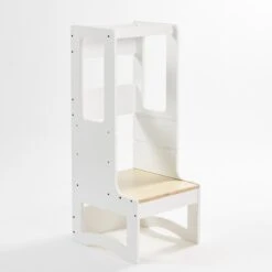 Leertoren / Keukenhulp / Opstapje Montessori - In Hoogte Verstelbaar - Wit/berk 15 Leertoren / Keukenhulp / Opstapje Montessori - In Hoogte Verstelbaar - Wit/berk -Pasgeborenen En Jonge Kinderen 1200x1200 1228