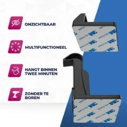 Roegaarden Kinderslot Kastjes - Kastbeveiliging Voor Kinderen - Zwart - 12 Stuks -Pasgeborenen En Jonge Kinderen 1200x1200 1253