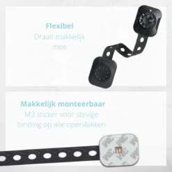 Kinderslot Kastjes - Zelfklevend Kinderslot - Dubbel Op Slot - Kinderslot Op Maat - Baby Veiligheid - 6 Stuks - Zwart -Pasgeborenen En Jonge Kinderen 1200x1200 1260