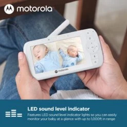 Motorola Nursery VM35-2 - Babyfoon Met 5-Inch Gesplitst Scherm En 2 Camera's - Nachtvisie - Ingebouwde Microfoon -Pasgeborenen En Jonge Kinderen 1200x1200 1276