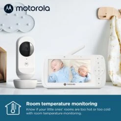 Motorola Nursery VM35-2 - Babyfoon Met 5-Inch Gesplitst Scherm En 2 Camera's - Nachtvisie - Ingebouwde Microfoon -Pasgeborenen En Jonge Kinderen 1200x1200 1277